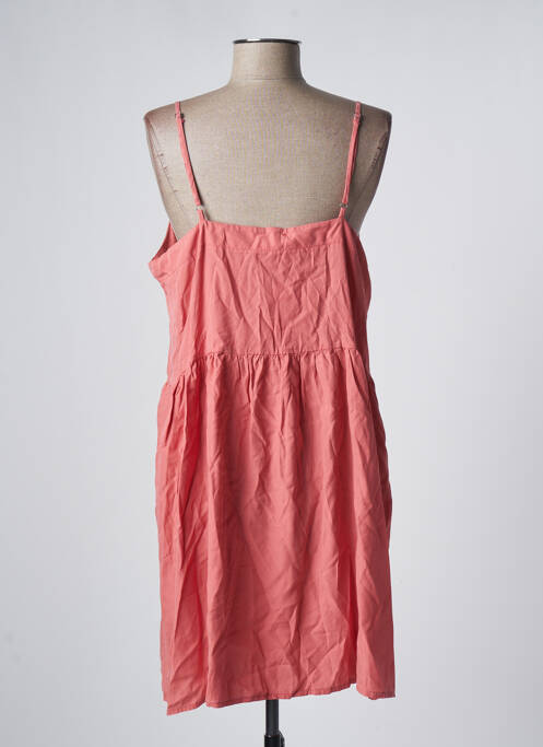 Robe mi-longue rose MUS & BOMBON femme