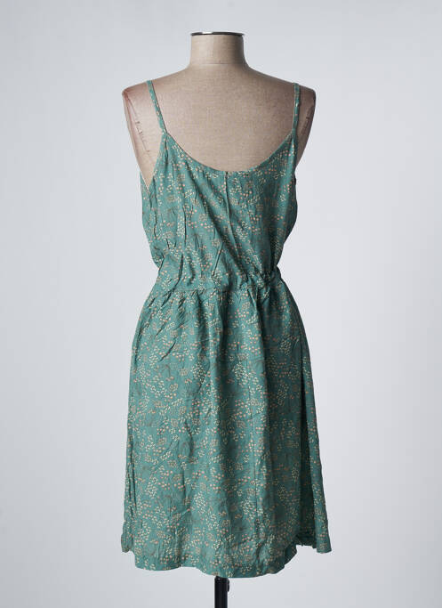 Robe mi-longue vert PAKO LITTO femme