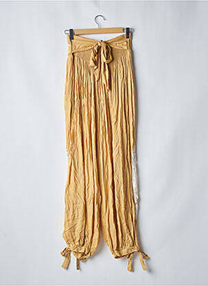 Combi-pantalon sans manche sans manche jaune GIPSY QUEEN femme