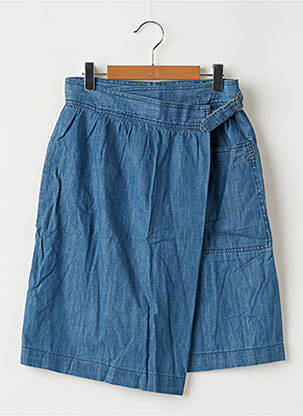 Jupe courte poches bleu HARRIS WILSON femme