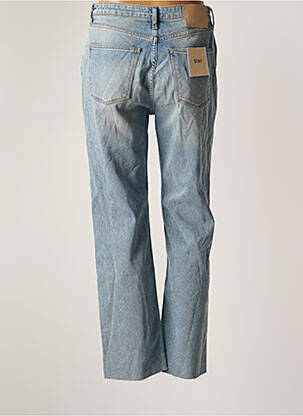 Jeans coupe droite stretch taille normale bleu REIKO femme