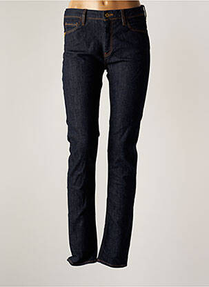 Jeans coupe slim slim taille haute bleu REIKO femme