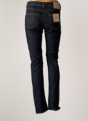 Jeans coupe slim slim taille haute bleu REIKO femme