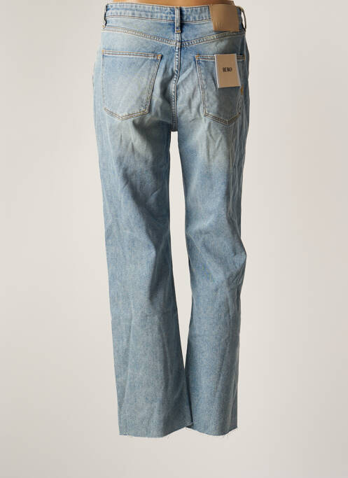 Jeans coupe droite bleu REIKO femme