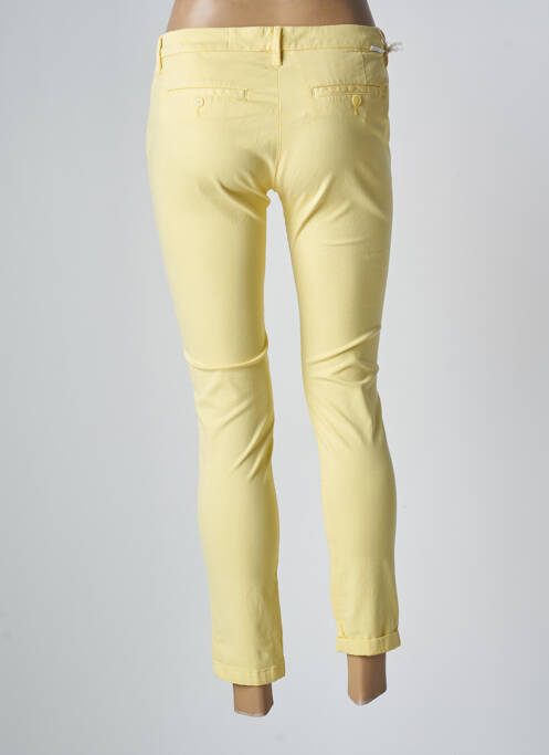 Pantalon 7/8 jaune REIKO pour femme