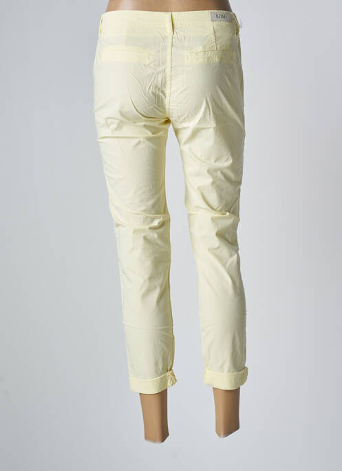 Pantalon 7/8 jaune REIKO pour femme