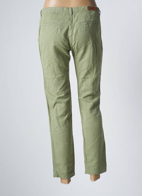 Pantalon 7/8 vert REIKO pour femme