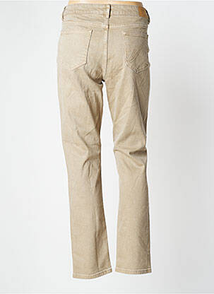 Pantalon slim stretch taille normale beige NAGEV femme