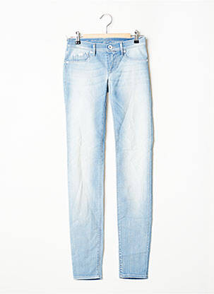 Jeans coupe slim slim taille basse bleu GAS femme