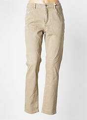 Pantalon slim beige NAGEV pour femme seconde vue
