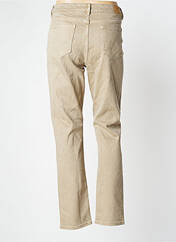 Pantalon slim beige NAGEV pour femme seconde vue