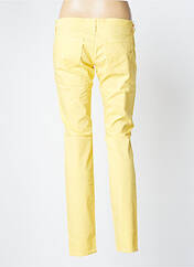 Pantalon slim jaune GAS pour femme seconde vue