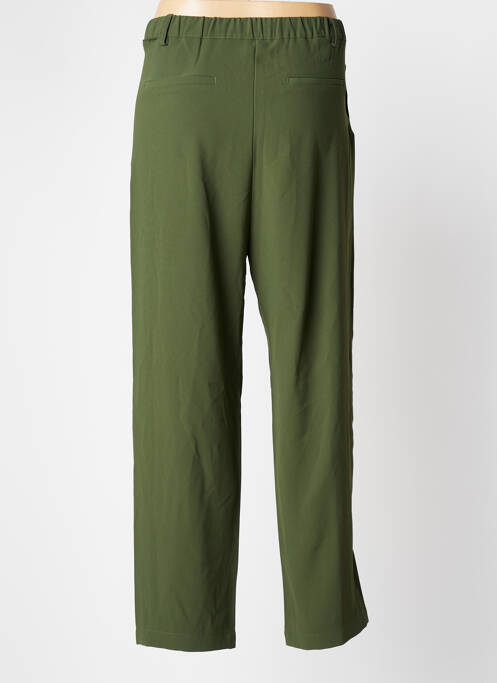 Pantalon droit vert ORFEO pour femme