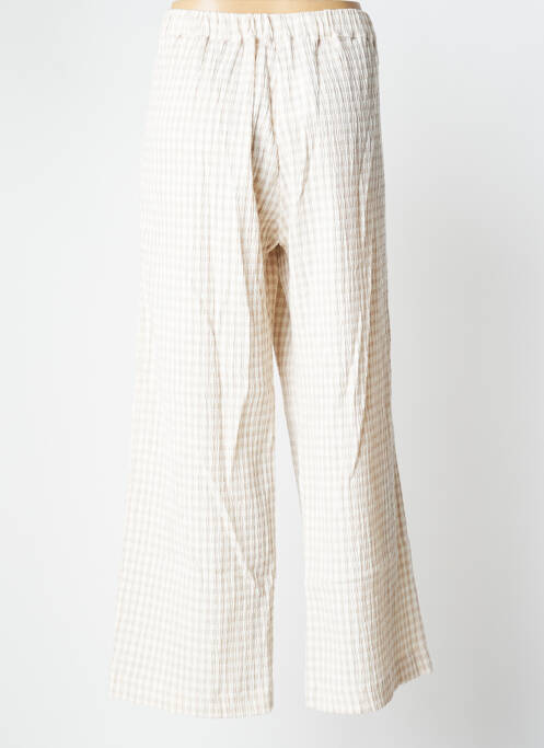 Pantalon large beige MUS & BOMBON pour femme