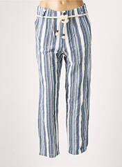 Pantalon droit bleu PAKO LITTO pour femme seconde vue