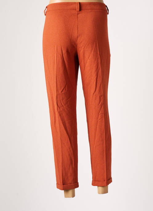 Pantalon 7/8 orange PAKO LITTO pour femme