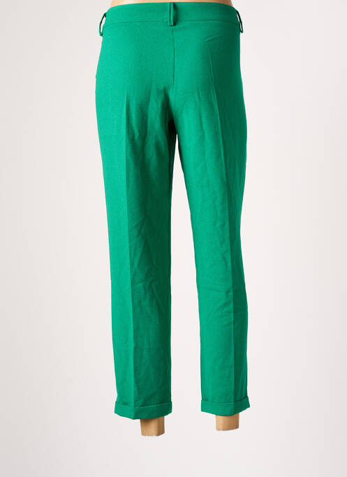 Pantalon 7/8 vert PAKO LITTO pour femme