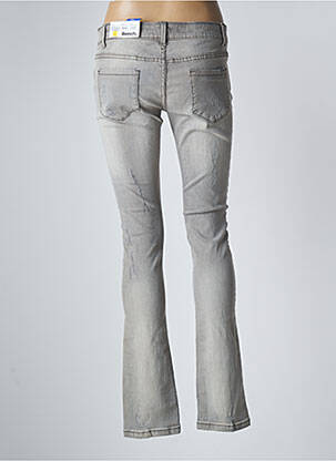 Jeans coupe slim slim taille basse gris BENCH femme