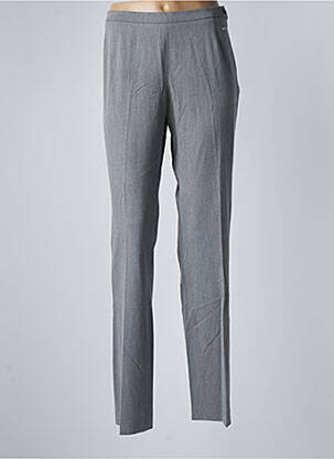 Pantalon slim taille haute taille haute gris CONTE OF FLORENCE femme