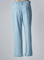 Pantalon droit bleu ORFEO pour femme seconde vue