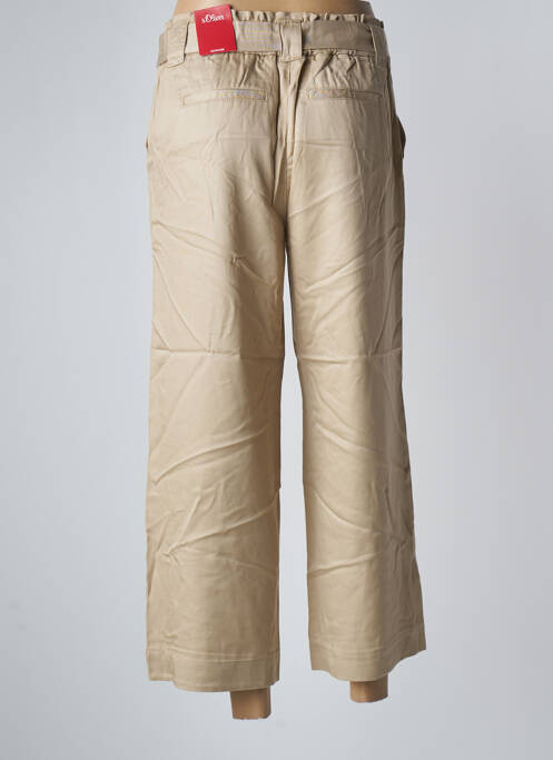 Pantalon 7/8 beige S.OLIVER pour femme