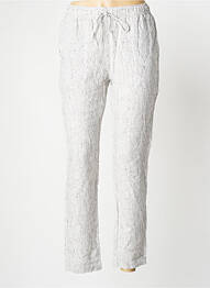 Pantalon slim taille élastique taille normale beige HARRIS WILSON femme