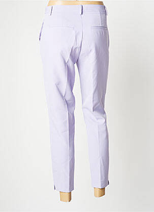 Pantalon 7/8 stretch taille normale violet ICHI femme