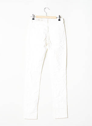 Pantalon slim stretch taille normale beige ICHI femme