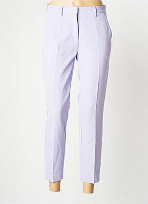 Pantalon 7/8 violet ICHI pour femme