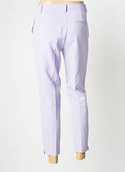 Pantalon 7/8 violet ICHI pour femme seconde vue