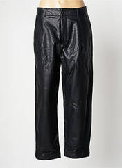 Pantalon droit noir F.A.M. pour femme seconde vue