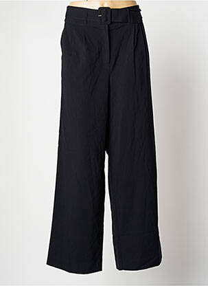 Pantalon large noir ICHI pour femme