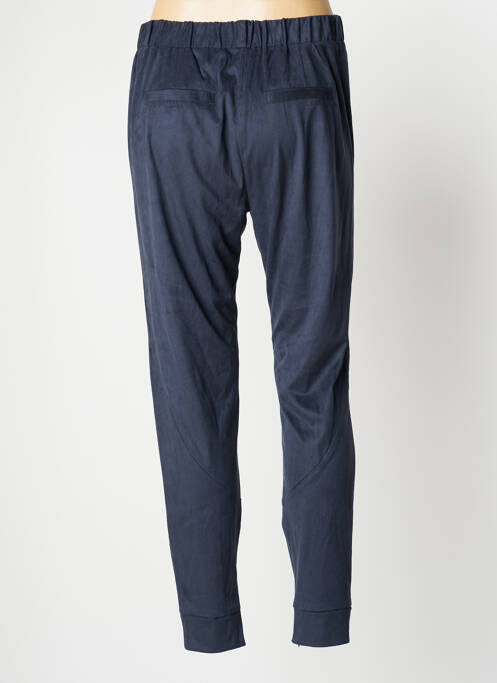 Pantalon slim bleu ICHI pour femme