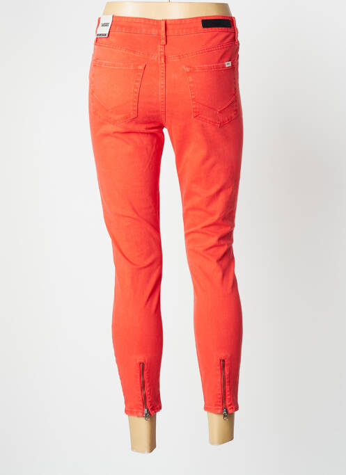 Pantalon slim rouge VANS pour femme