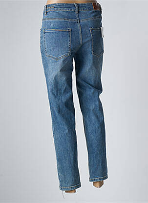 Jeans coupe droite taille haute taille haute bleu JANE BLUE femme