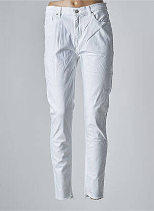 Jeans skinny taille haute taille haute blanc LTB femme