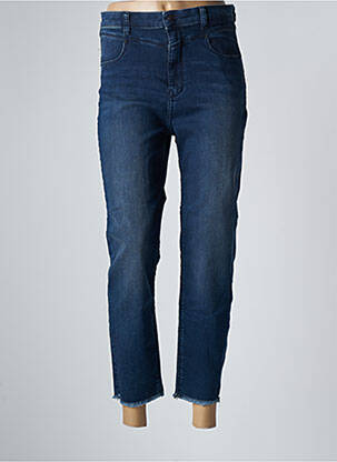 Jean coupe mom poches taille haute bleu LTB femme