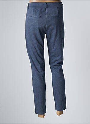 Pantalon 7/8 stretch taille normale bleu FRANSA femme