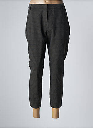 Pantalon 7/8 stretch taille normale gris COSTER COPENHAGEN femme