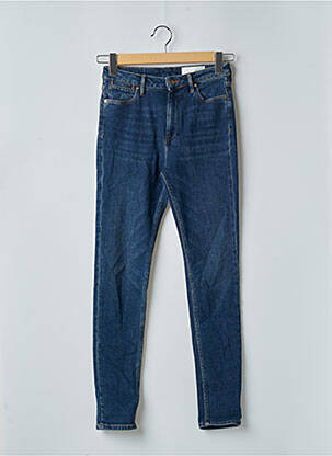 Jeans skinny taille haute taille haute bleu REIKO femme