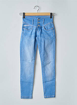 Jeans skinny push-up taille haute bleu SALSA femme