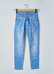 Jeans skinny push-up taille haute bleu SALSA femme