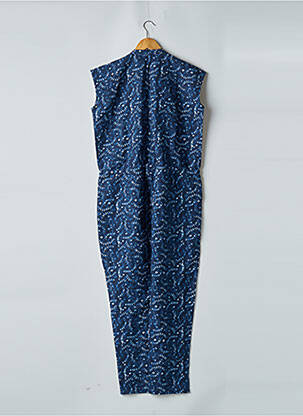 Combi-pantalon fermeture boutonnée sur le devant manches courtes bleu PEPE JEANS femme