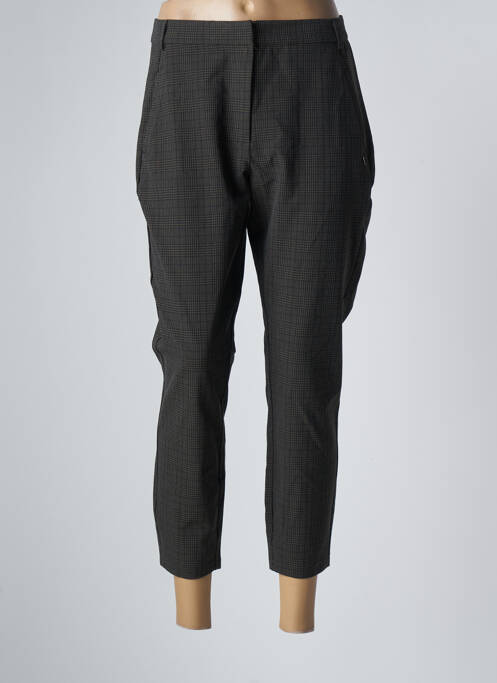 Pantalon 7/8 stretch taille normale gris COSTER COPENHAGEN femme