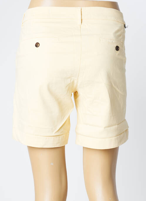 Bermuda jaune REIKO pour femme