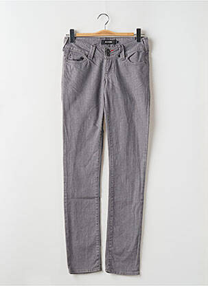 Jeans coupe slim slim taille basse gris BLEND SHE femme