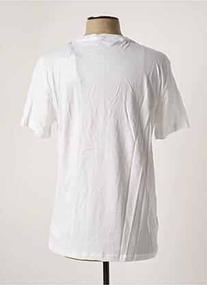 T-shirt broderie manches courtes blanc TOMMY HILFIGER homme