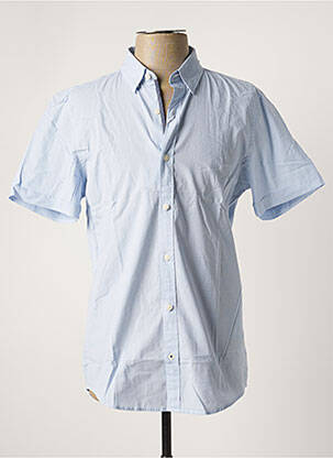 Chemise manches courtes bleu S.OLIVER pour homme