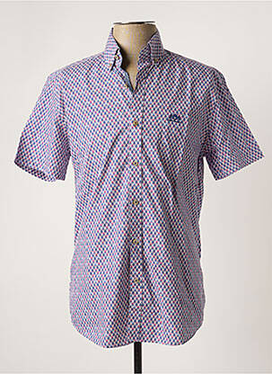 Chemise manches courtes bleu STATE OF ART pour homme