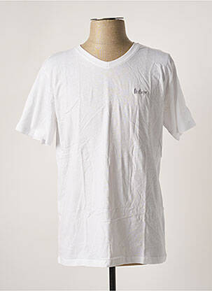 T-shirt blanc LEE COOPER pour homme